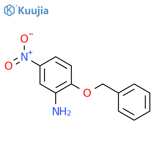 2-(benzyloxy)-5-nitroaniline structure