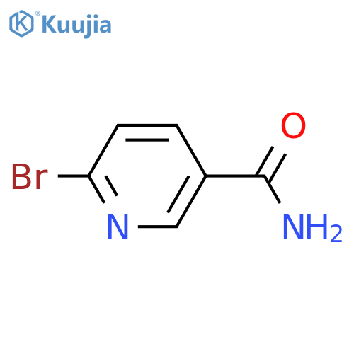 6-bromopyridine-3-carboxamide structure