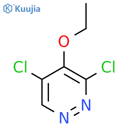 3,5-Dichloro-4-ethoxypyridazine structure
