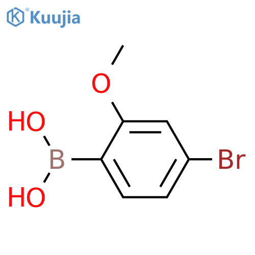 (4-Bromo-2-methoxyphenyl)boronic acid structure