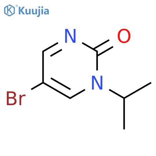 2(1H)-Pyrimidinone, 5-bromo-1-(1-methylethyl)- structure