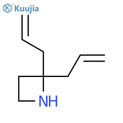2,2-Diallyl-azetidine structure