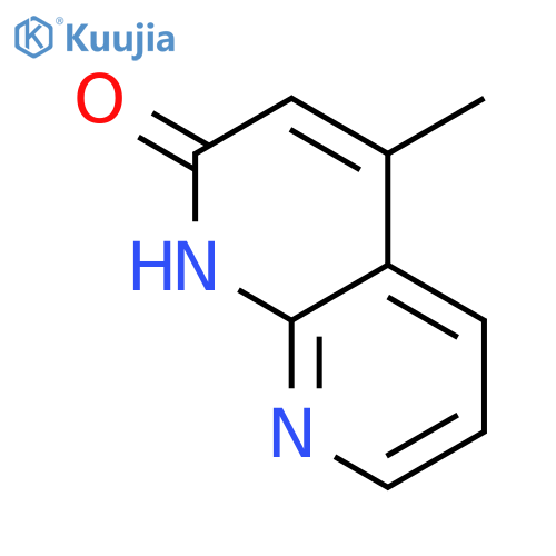 4-methyl-1H-1,8-naphthyridin-2-one structure