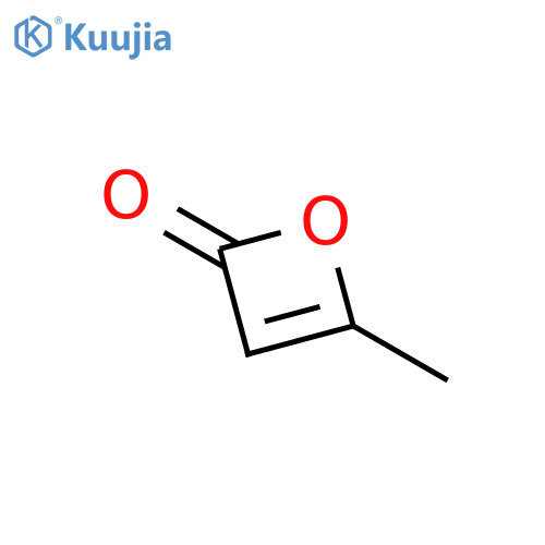 2H-Oxet-2-one, 4-methyl- structure