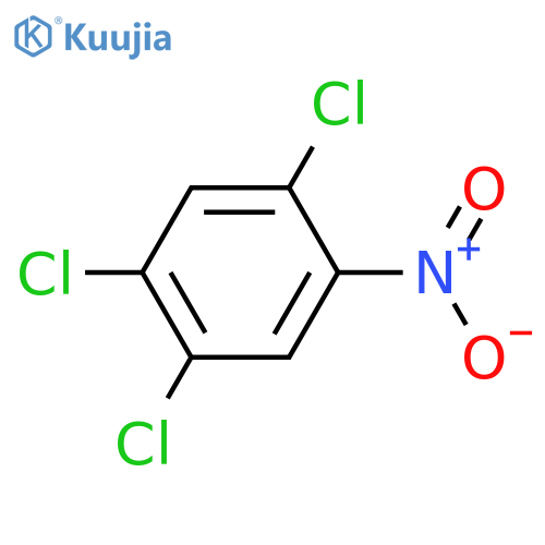 2,4,5-Trichloronitrobenzene structure