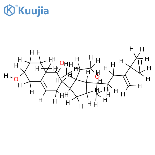 3beta,11-dihydroxy-24-methylene-9,11-secocholest-5-en-9-one structure