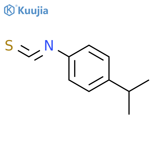 4-Isopropylphenyl isothiocyanate structure