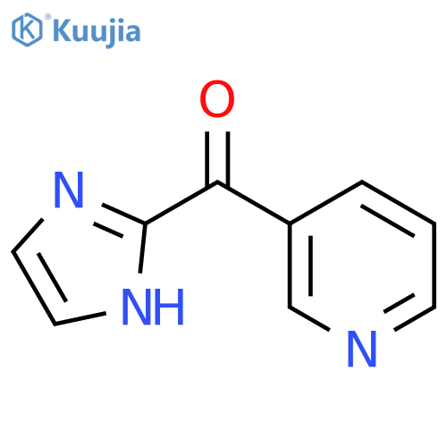 3-(1H-imidazole-2-carbonyl)pyridine structure
