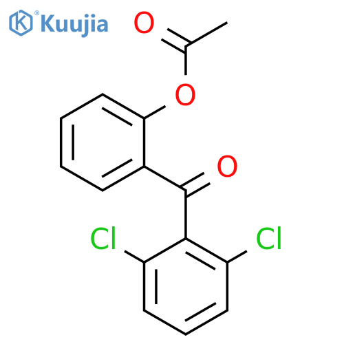 2-Acetoxy-2',6'-dichlorobenzophenone structure