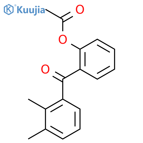 2-Acetoxy-2',3'-methylbenzophenone structure