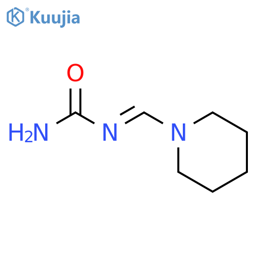 Piperidine, 1-[[(aminocarbonyl)imino]methyl]- structure