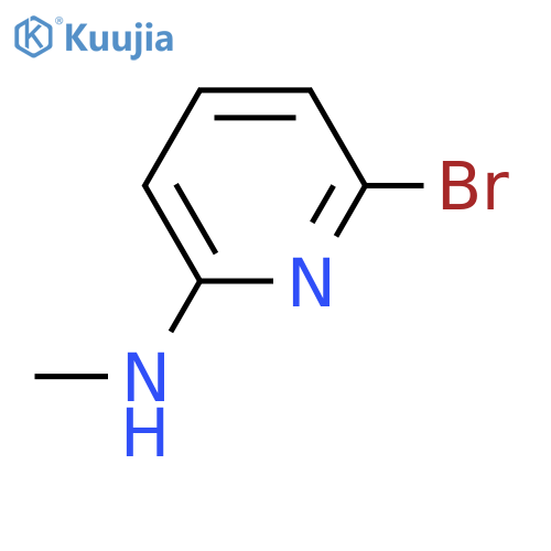 6-Bromo-N-methylpyridin-2-amine structure