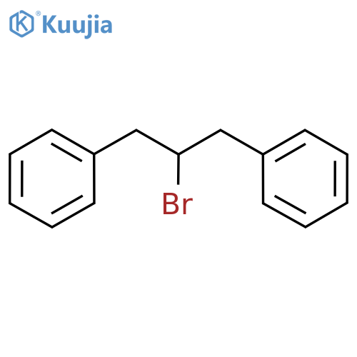(2-bromo-3-phenylpropyl)benzene structure