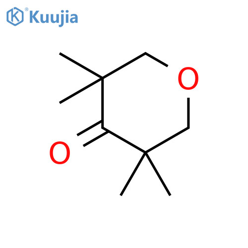 4H-Pyran-4-one, tetrahydro-3,3,5,5-tetramethyl- structure