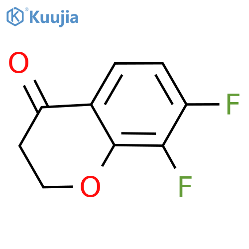 7,8-Difluorochroman-4-one structure