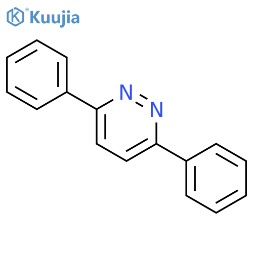 Pyridazine, 3,6-diphenyl- structure