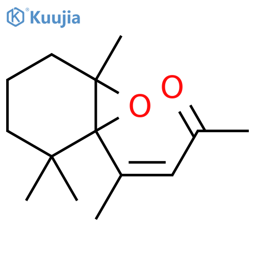 3-Penten-2-one, 4-(2,2,6-trimethyl-7-oxabicyclo[4.1.0]hept-1-yl)-, (Z)- structure