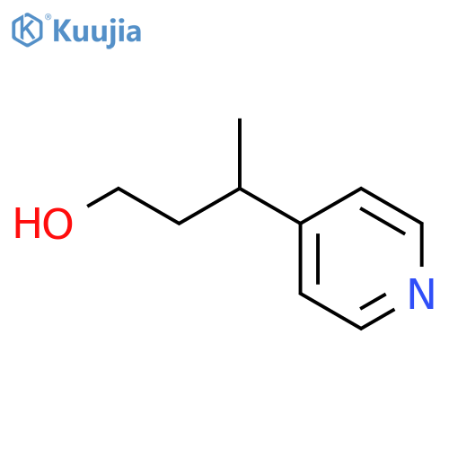3-Pyridin-4-yl-butan-1-ol structure