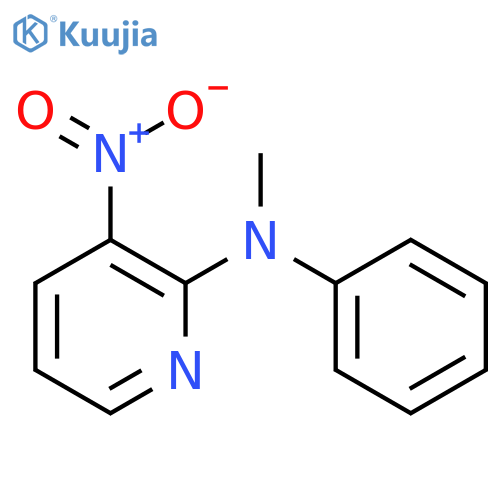 2-Pyridinamine, N-methyl-3-nitro-N-phenyl- structure