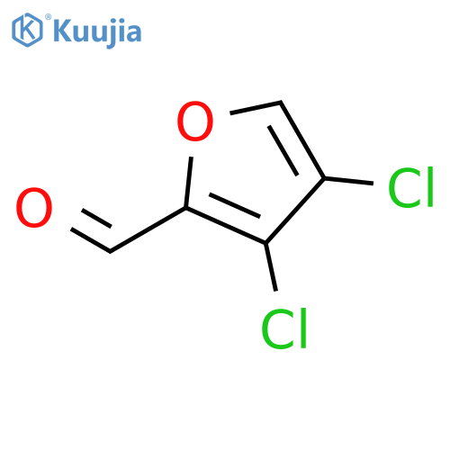 2-FURANCARBOXALDEHYDE, 3,4-DICHLORO- structure