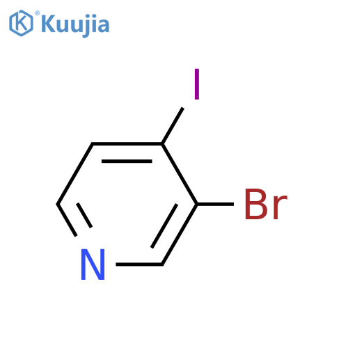 3-Bromo-4-iodopyridine structure