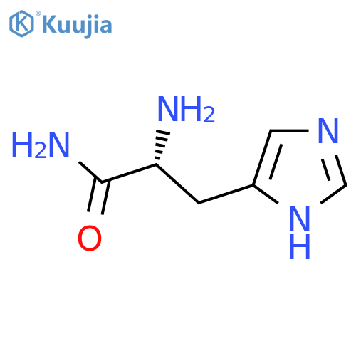 Histidinamide, D- structure
