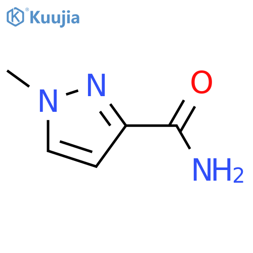 1-Methyl-1H-pyrazole-3-carboxamide structure