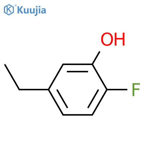 Phenol, 5-ethyl-2-fluoro- structure