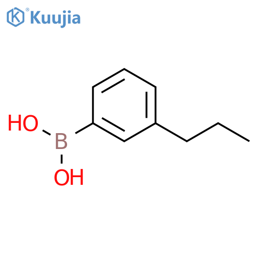 Boronic acid, (3-propylphenyl)- structure