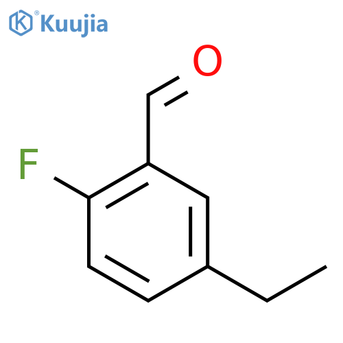 5-Ethyl-2-fluorobenzaldehyde structure