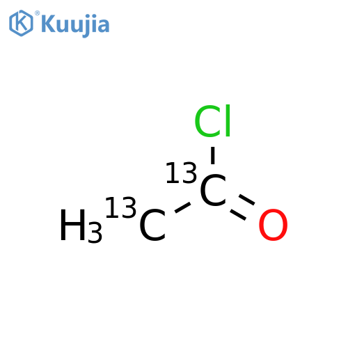 Acetyl-13C2 Chloride structure