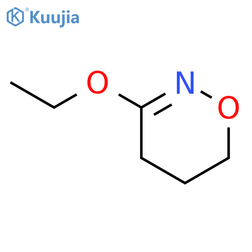 4H-1,2-Oxazine, 3-ethoxy-5,6-dihydro- structure