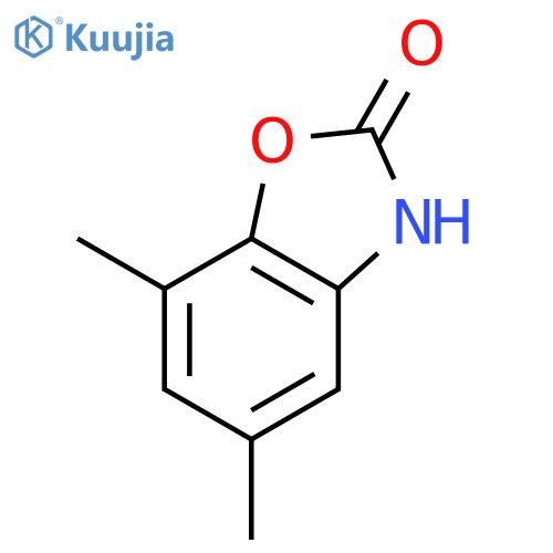 2(3H)-Benzoxazolone, 5,7-dimethyl- structure