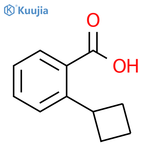 2-cyclobutylbenzoic acid structure