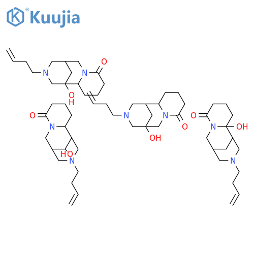 1,5-Methano-8H-pyrido[1,2-a][1,5]diazocin-8-one,3-(3-butenyl)decahydrohydroxy- structure