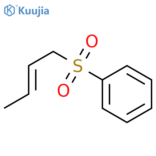 Benzene, (2-butenylsulfonyl)-, (Z)- structure