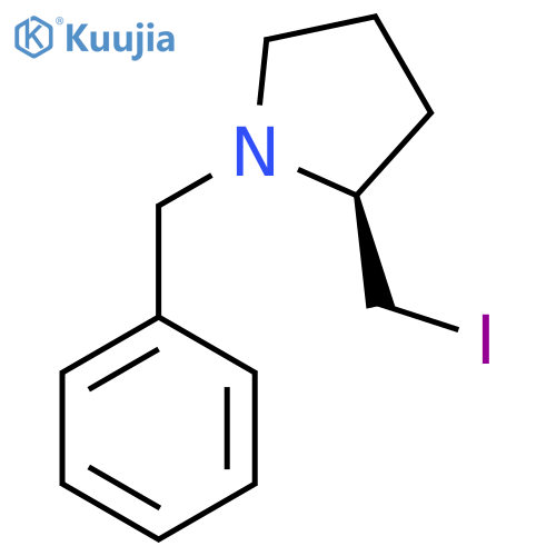 (S)-1-Benzyl-2-iodomethyl-pyrrolidine structure