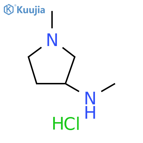 N,1-dimethylpyrrolidin-3-amine dihydrochloride structure