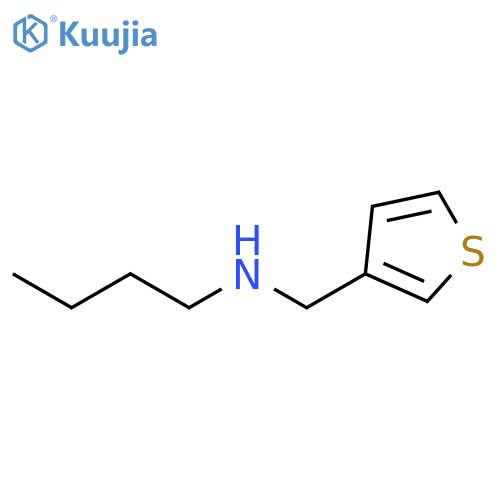 N-(3-thienylmethyl)-1-butanamine hydrochloride structure
