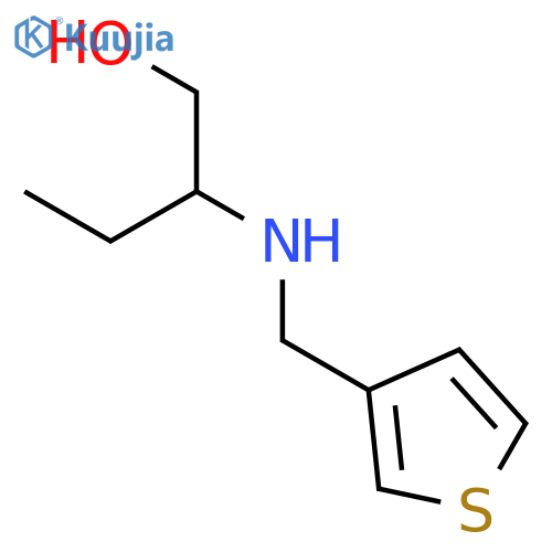 2-(3-thienylmethyl)amino-1-butanol Hydrochloride structure