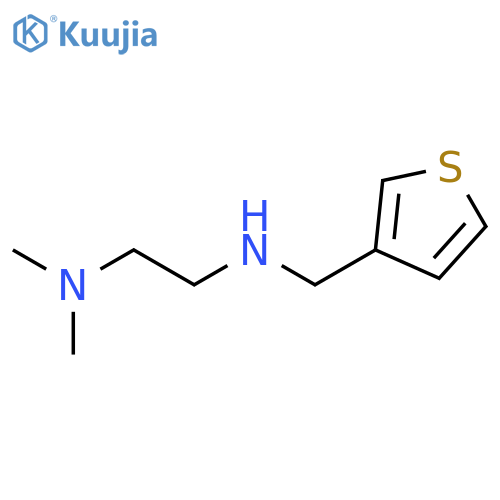 N,N-Dimethyl-N'-(3-thienylmethyl)-1,2-ethanediamine dihydrochloride structure