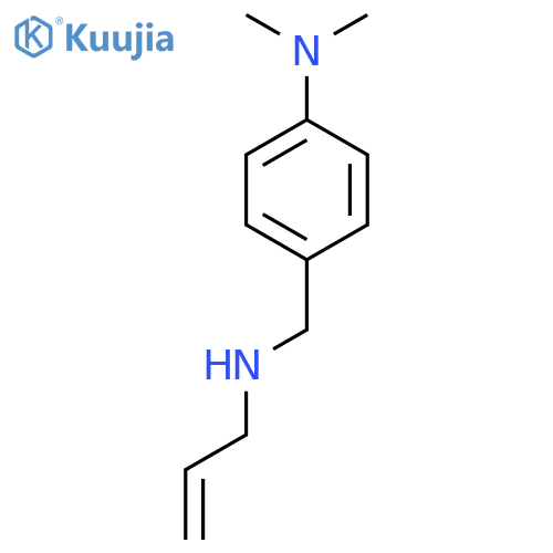 N,N-Dimethyl-4-[(prop-2-enylamino)methyl]aniline structure