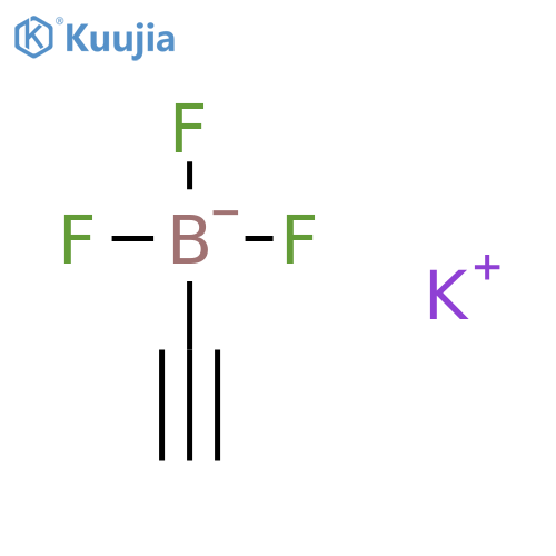 potassium;ethynyl(trifluoro)boranuide structure