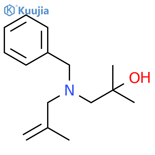 1-(Benzyl(2-Methylallyl)Amino)-2-Methylpropan-2-Ol structure