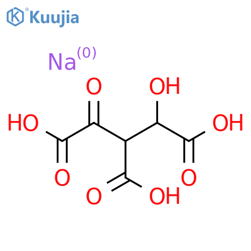 2-Pentulosaric acid,3-carboxy-3-deoxy-, trisodium salt (9CI) structure