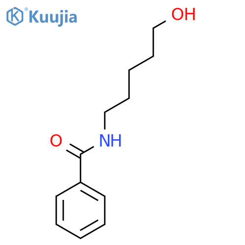 Benzamide, N-(5-hydroxypentyl)- structure