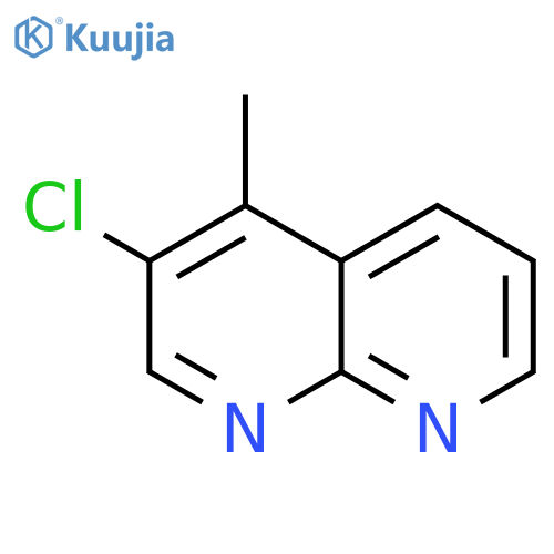 3-chloro-4-methyl-1,8-Naphthyridine structure