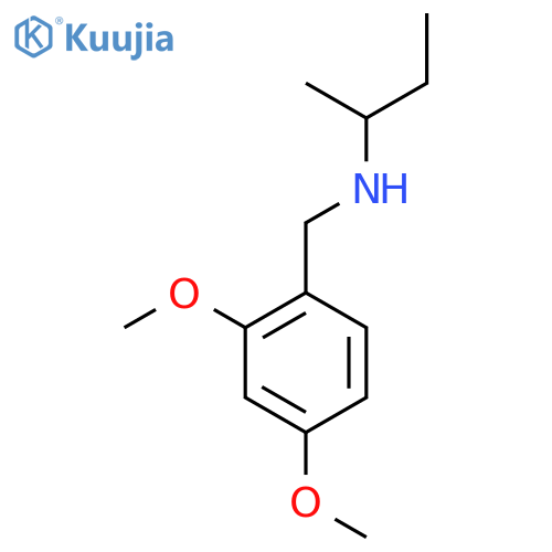 (butan-2-yl)(2,4-dimethoxyphenyl)methylamine structure