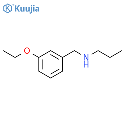 (3-ethoxyphenyl)methyl(propyl)amine structure