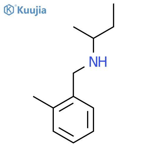 N-(2-methylbenzyl)-2-butanamine hydrochloride structure